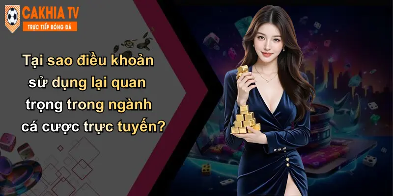 Tại sao điều khoản sử dụng lại quan trọng trong ngành cá cược trực tuyến?