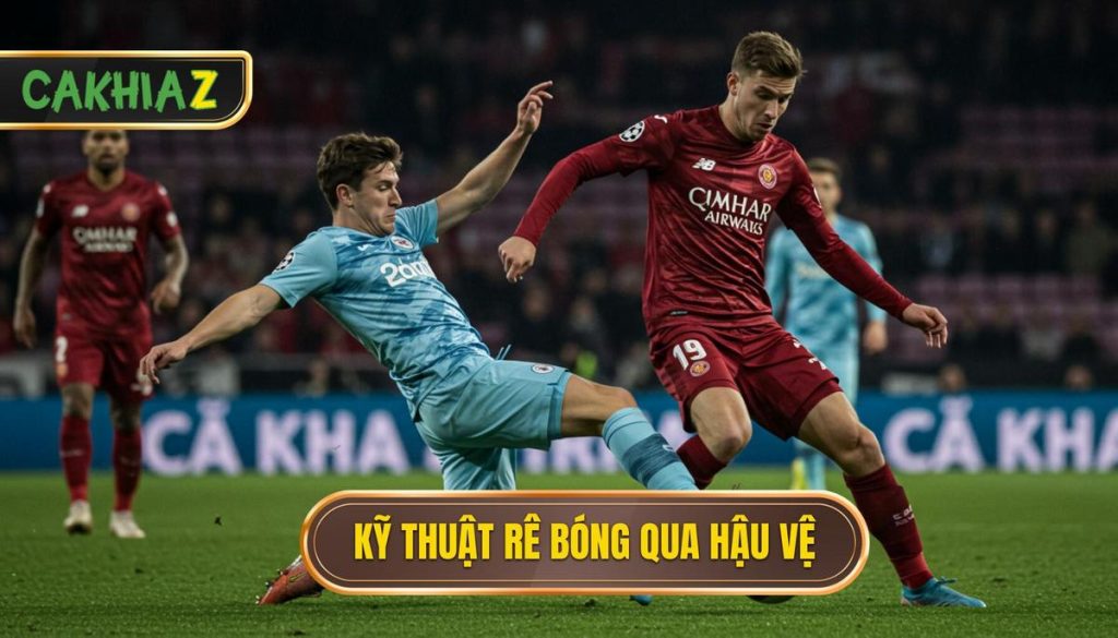 Kỹ Thuật Rê Bóng Qua Hậu Vệ