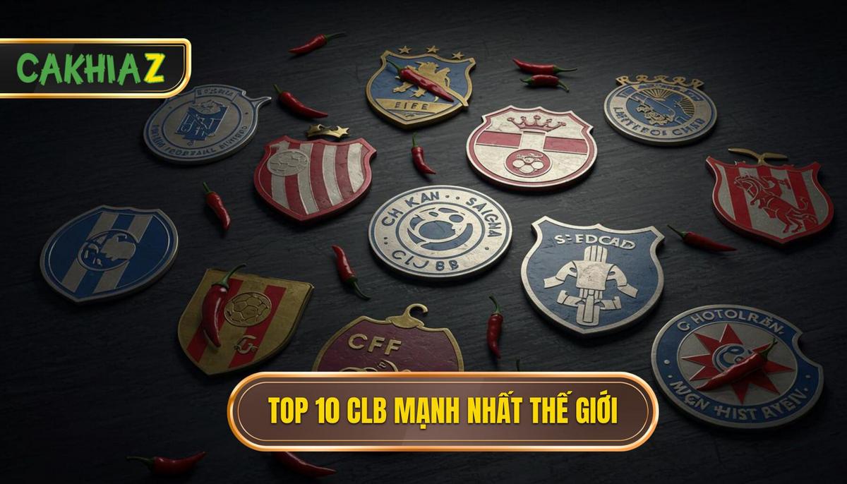 Phần 2 Tiết Lộ Danh Sách Top 10 Câu Lạc Bộ Mạnh Nhất Thế Giới Hiện Tại