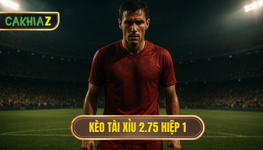 Kèo Tài Xỉu 2.75 Hiệp 1