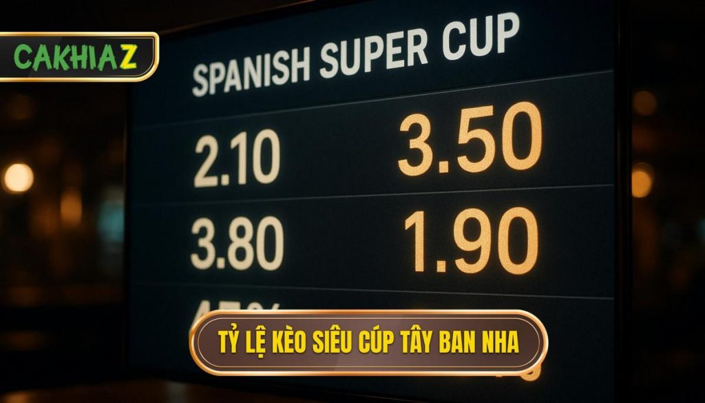 Thumb Tỷ Lệ Kèo Siêu Cúp Tây Ban Nha