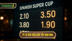 Thumb Tỷ Lệ Kèo Siêu Cúp Tây Ban Nha