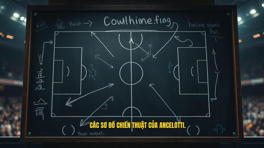 Những sơ đồ tiêu biểu trong sự nghiệp của Don Carlo