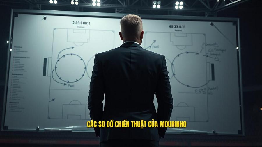 Những Sơ Đồ Chiến Thuật Jose Mourinho Thường Sử Dụng