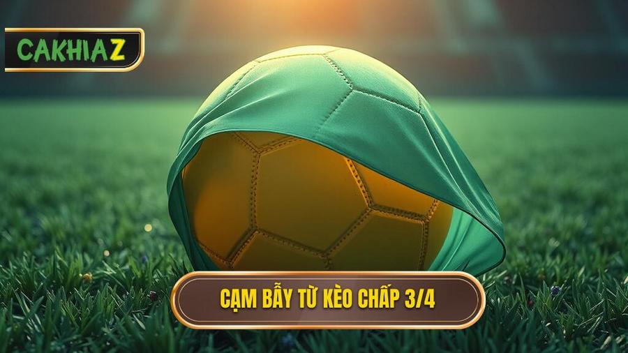 Tại sao Kèo chấp 3/4 (0.75) lại là "cái bẫy" ngọt ngào?