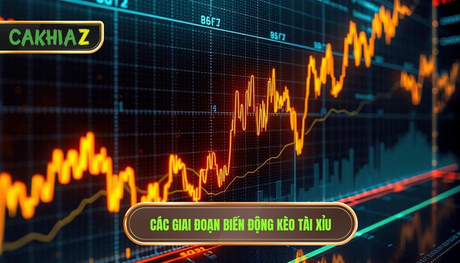 Phân tích các giai đoạn biến động kèo Tài Xỉu