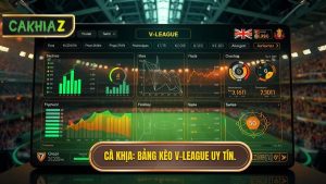 Bảng kèo V-League mới nhất
