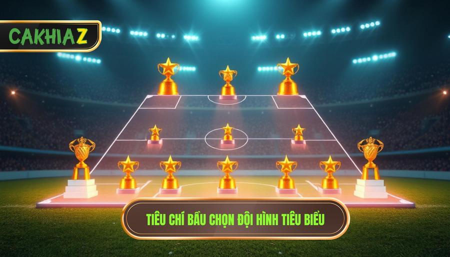 Các tiêu chí phổ biến để bầu chọn đội hình tiêu biểu