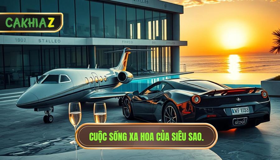 Thu nhập và cuộc sống xa hoa của các siêu sao