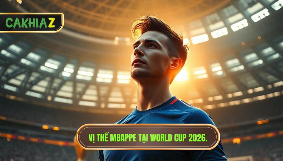 Vị thế của Kylian Mbappe trước thềm World Cup 2026