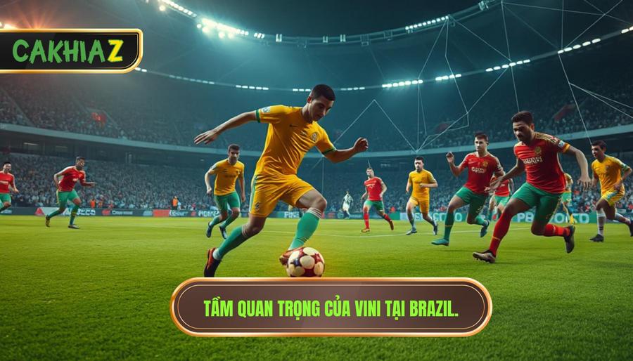 Phân tích lối chơi: Tại sao Vini lại quan trọng với Brazil?