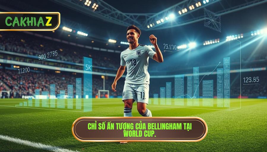 Thống Kê Ấn Tượng Của Jude Bellingham Tại World Cup