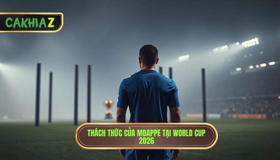 Những thách thức ngăn cản Mbappe World Cup 2026